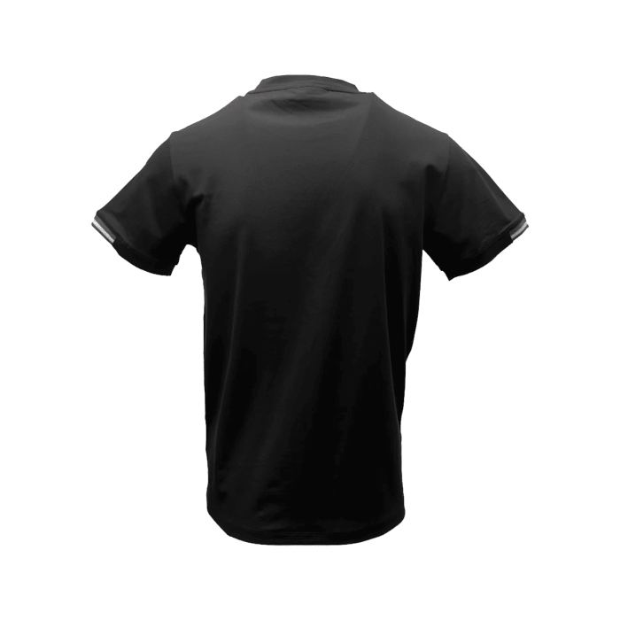 938 58A | The Vialli T Shirt Candy in black combines sleek design with premium comfort, making it a versatile piece for any wardrobe. Crafted from soft, durable fabric, this shirt ensures a flattering fit and pairs effortlessly with any outfit for a stylish, modern look.