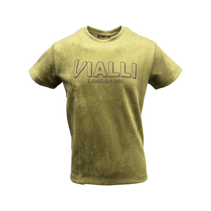 Vialli T Shirt Imprenta Odd Olive