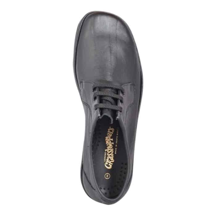 106 60 C | The Grasshoppers Sierra Tornado Black is a sleek and versatile slip-on shoe designed to provide exceptional comfort and effortless style for any occasion. Featuring a durable black upper with subtle elastic goring, it ensures a secure yet flexible fit, while the cushioned insole and padded collar deliver superior support for all-day wear. Its lightweight, slip-resistant outsole enhances stability and ease of movement, making it the perfect choice for busy days, casual outings, or relaxed evenings.