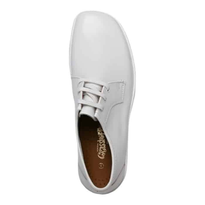 106 66 C | The Grasshoppers Sierra Softee White is a versatile and stylish women's shoe designed for comfort and all-day wear. It features a lightweight canvas upper in a clean white shade, complemented by soft memory foam cushioning that offers exceptional support and reduces foot fatigue. With its flexible outsole and easy slip-on design, this shoe is perfect for casual outings, travel, or simply elevating your everyday wardrobe with a fresh and breathable touch.