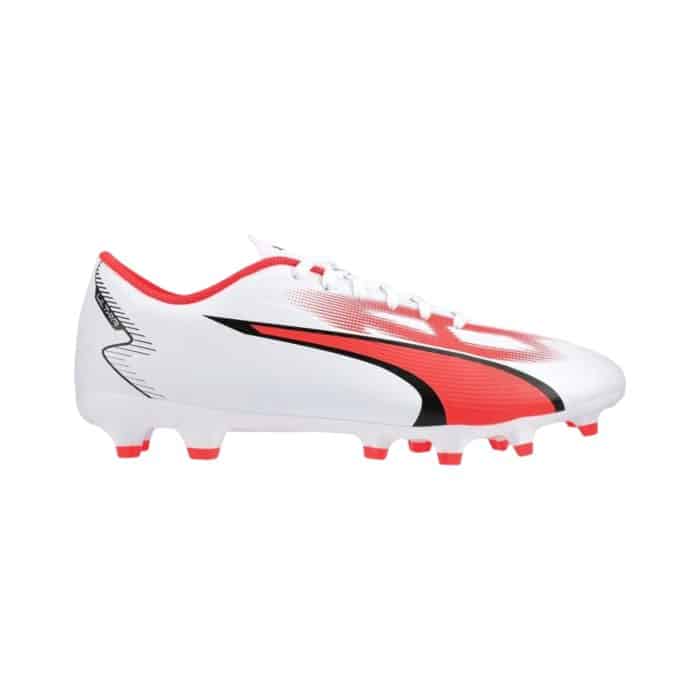 Puma Ultra Play FG/AG White/Fire Orchid