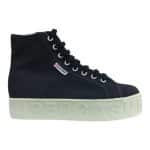 Superga 2708 Shiny 3D Lettering Black