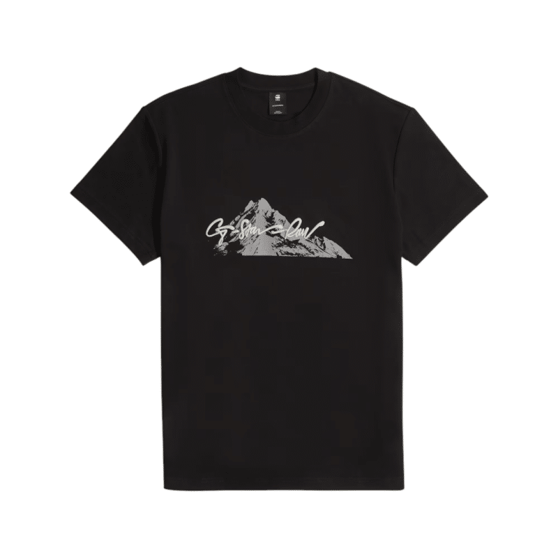 G Star Tee Summit Graphic Black