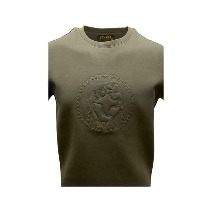 938 73B | The Vialli T-Shirt in Ingenious Olive blends timeless style and everyday comfort with its premium cotton fabric, offering a soft and breathable feel for all-day wear. Its subtle olive tone adds a modern, earthy touch to any outfit, making it versatile enough to pair with jeans, chinos, or layer under a jacket for various occasions. Built with durability in mind, this T-shirt maintains its rich color, flawless fit, and smooth texture even after multiple washes, making it a reliable and stylish wardrobe staple.