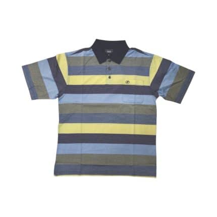 Brendwood Golf Shirt Dron Multi Navy