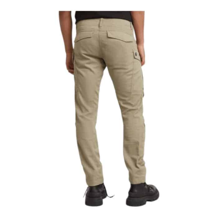 251 17 B | The G-Star Zip 3D Regular Tapered Dune pants combine modern design with unmatched comfort, featuring a tapered leg that provides a sleek and stylish silhouette while maintaining freedom of movement. Constructed from high-quality denim, these pants offer durability and softness, ensuring they withstand daily wear while keeping you comfortable throughout the day. With functional zippered pockets that enhance the contemporary look, these pants are perfect for those seeking a versatile, fashionable, and practical addition to their wardrobe.