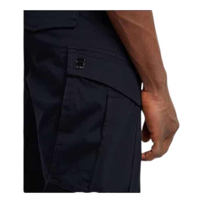 251 18 D | The G-Star Rovic Zip 3D Regular Tapered Cargo Pants in Salute Navy combine rugged military-inspired elements with a modern, streetwear-ready fit, featuring deep thigh pockets, articulated knees, and zip detailing for both practicality and a bold aesthetic. Made from a durable cotton blend with a slight stretch, these pants provide exceptional comfort, breathability, and freedom of movement, making them ideal for both casual wear and active lifestyles. With their tapered silhouette, adjustable hems, and reinforced stitching, these cargo pants offer a stylish yet functional option for those who appreciate utility-driven fashion without compromising on design.