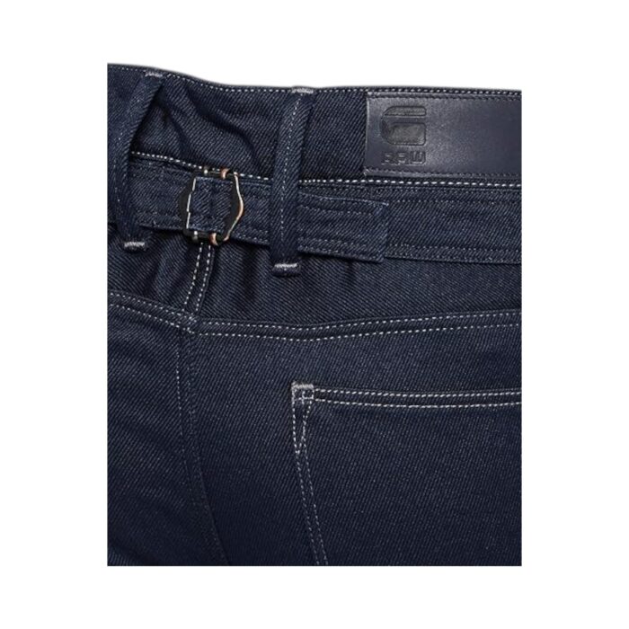 808 31 B | The G-Star Loic Relaxed Tapered Jeans in Mazarine Blue offer a perfect balance of comfort and contemporary style, featuring a relaxed fit through the waist and thighs that gradually tapers down for a sleek, modern silhouette. Crafted from premium-quality cotton with a touch of elastane, these jeans provide exceptional durability, breathability, and just the right amount of stretch for all-day ease, while the deep Mazarine Blue wash with subtle fading adds a sophisticated yet slightly worn-in look. With signature G-Star RAW detailing, including reinforced stitching, iconic back-pocket branding, and a classic button-fly closure, these jeans not only showcase expert craftsmanship but also reflect the brand’s commitment to sustainability through eco-friendly materials and responsible production methods.