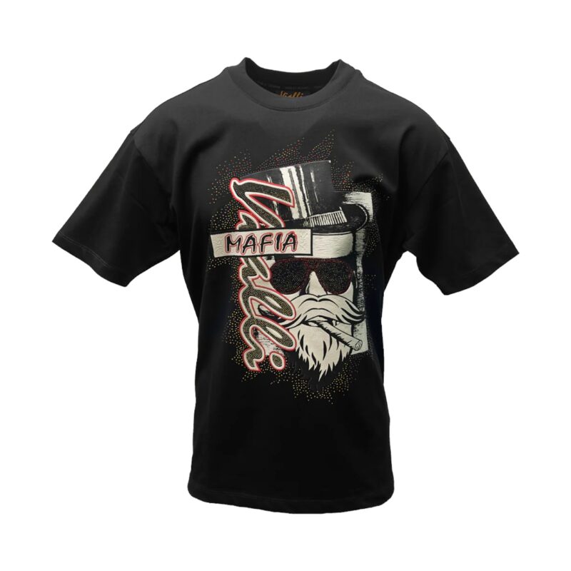 Vialli T Shirt Joker Black