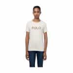 Polo T-Shirt Anele Embellished Putty Light Stone