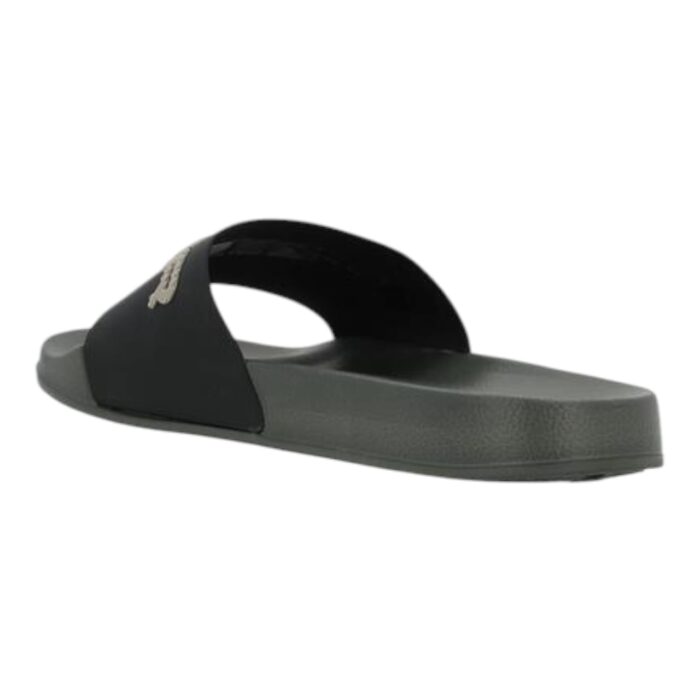 894 7 C | The G-Star Cart V TPU Slides in Black combine minimalist aesthetics with superior comfort, featuring a sleek monochromatic design and a durable TPU construction that ensures long-lasting wear. The ergonomically contoured footbed provides exceptional support and cushioning, making these slides perfect for all-day use, whether you’re relaxing at home or stepping out for casual errands. With a stylish yet understated look, these versatile slides effortlessly complement various outfits while delivering the practicality and durability expected from G-Star’s high-quality craftsmanship.